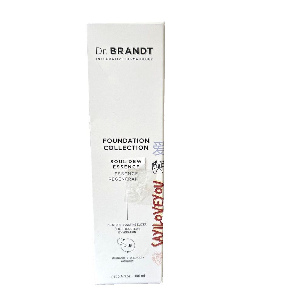 Dr. Brandt Foundation Collection Soul Dew Essence Hydrating 3.4 fl oz NEW